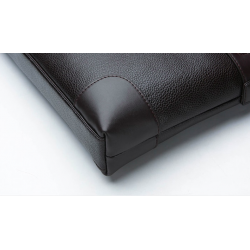 Bolsa de ombro elegante em couro - larga