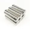 N35 - ímã de neodímio - disco forte - 6mm * 2mm - 50 peças