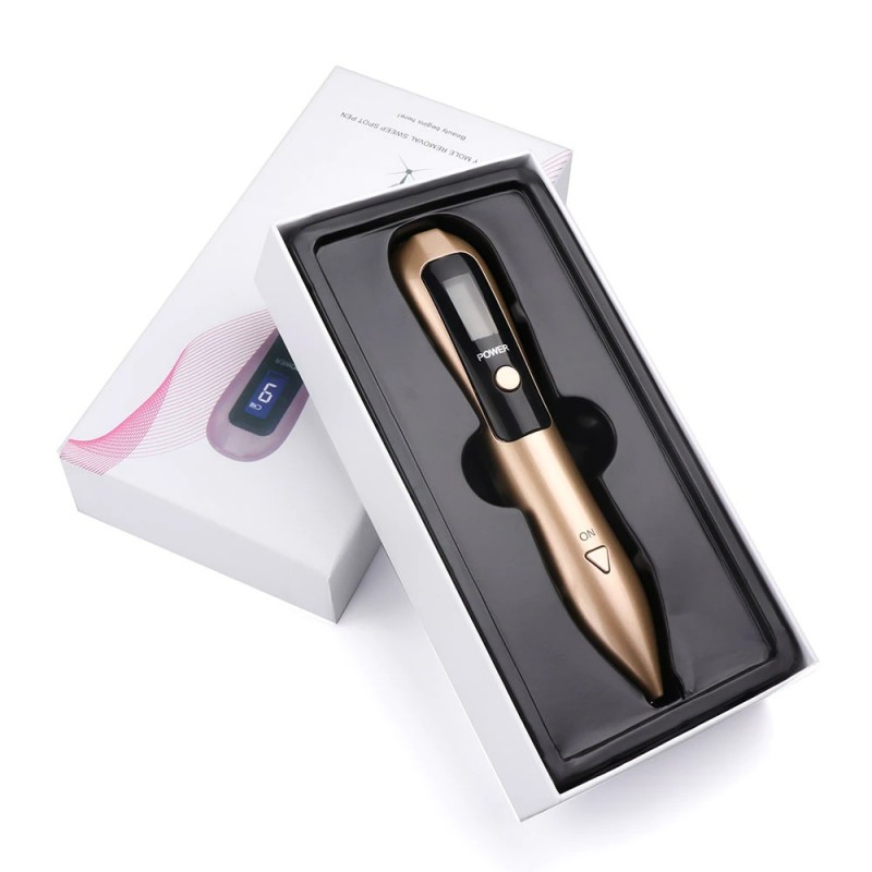 Caneta de plasma a laser - remoção de sardas / toupeiras / manchas escuras - display LCD LED