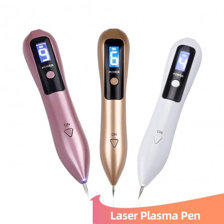 Caneta de plasma a laser - remoção de sardas / toupeiras / manchas escuras - display LCD LED
