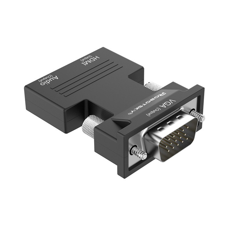 Robotsky - adaptador HDMI para VGA - conversor digital - 1080P