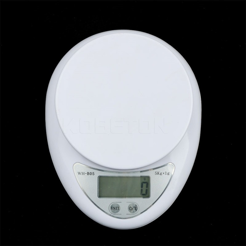 Digital kitchen scale - 5kg / 1gWeighing scales