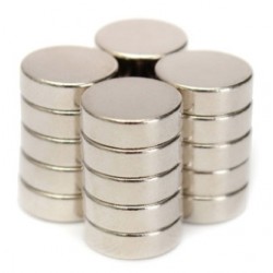 N35 - ímã de neodímio - disco forte - 9mm * 3mm - 20 peças