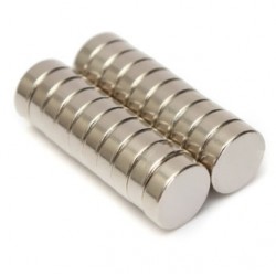 N35 - ímã de neodímio - disco forte - 9mm * 3mm - 20 peças