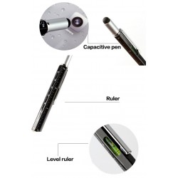 7 in 1 multifunction pen - ruler - screwdriver - spirit level - touch screen stylusPens & Pencils