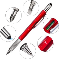 7 in 1 multifunction pen - ruler - screwdriver - spirit level - touch screen stylusPens & Pencils