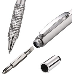 7 in 1 multifunction pen - ruler - screwdriver - spirit level - touch screen stylusPens & Pencils