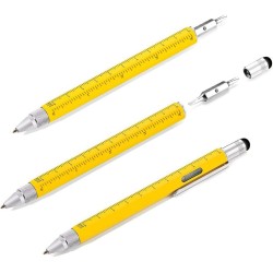 7 in 1 multifunction pen - ruler - screwdriver - spirit level - touch screen stylusPens & Pencils