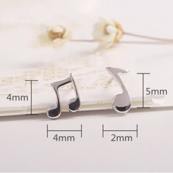 Music notes - stud earringsEarrings