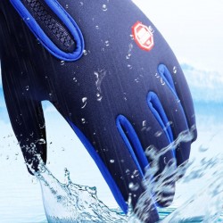 Warm skiing gloves - touch screen function - zipper - waterproofGloves