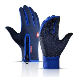 Warm skiing gloves - touch screen function - zipper - waterproofGloves