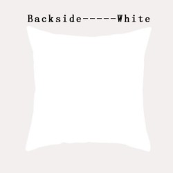 Capa de almofada preta decorativa - letras douradas do alfabeto - 45 * 45 cm