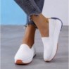 Mocassins de malha sem cadarço - tênis rasos