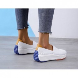 Mocassins de malha sem cadarço - tênis rasos