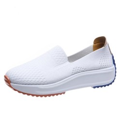 Mocassins de malha sem cadarço - tênis rasos