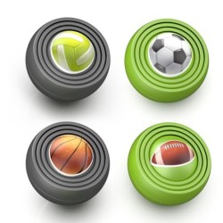 Bola de descompressão 3D - fidget spinner - brinquedo antiestresse