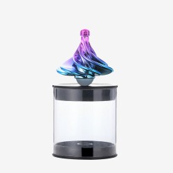 Fidget spinner movido a vento - brinquedo giroscópio antiestresse