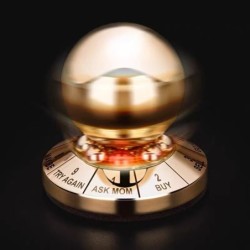 Bola de destino / previsão / decisão - fidget spinner de metal - brinquedo antiestresse