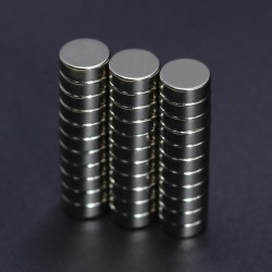 N35 - ímã de neodímio - disco forte - 8mm * 3mm