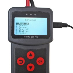 MICRO-200 PRO - testador digital de bateria de carro - analisador - 12V - 24V