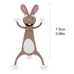 Marcadores 3D - em forma de animal - para livros / cadernos