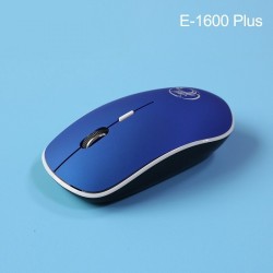 Wireless optical mouse - with USB receiver - ergonomic - silent - 2.4Ghz - 1600 DPIMouses