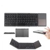 Foldable Bluetooth keyboard - with touchpad - ultra thinKeyboards