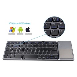 Foldable Bluetooth keyboard - with touchpad - ultra thinKeyboards
