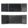 Foldable Bluetooth keyboard - with touchpad - ultra thinKeyboards