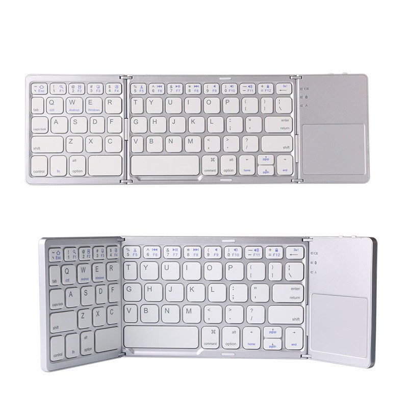Foldable Bluetooth keyboard - with touchpad - ultra thinKeyboards