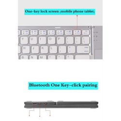 Foldable Bluetooth keyboard - with touchpad - ultra thinKeyboards