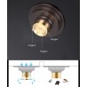 Antique brass - round bathroom floor drain - waste drainerDrains