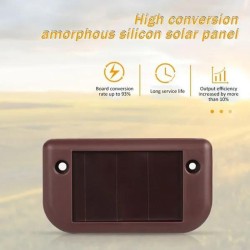Luzes de deck solar - pátio - cerca - jardim - à prova d'água - LED