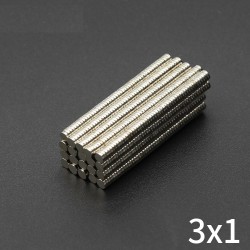 N35 - ímã de neodímio - minidisco forte - 3mm * 1mm