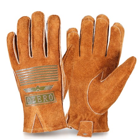 Safety / work gloves - stretchable - wood cutting / gardening - leatherSafety & protection