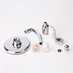 Round shower head - with filter - detachable - water savingShower Heads