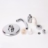 Round shower head - with filter - detachable - water savingShower Heads