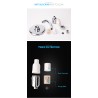 Round shower head - with filter - detachable - water savingShower Heads