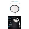 Round shower head - with filter - detachable - water savingShower Heads