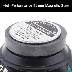 Altifalante coaxial universal para automóvel - Hifi - gama completa - montagem de 2 vias - 100 W