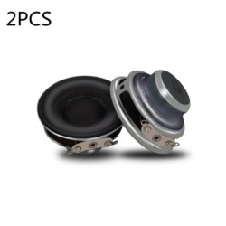 Altifalante de áudio universal - gama completa - compatível com Bluetooth - 40mm - 4 Ohm - 5W - 2 peças