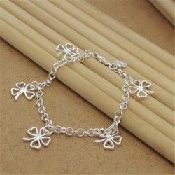 Four-leaf clover bracelet - 925 sterling silverBracelets