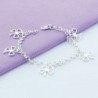 Pulseira trevo de quatro folhas - prata 925