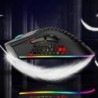 BM600 - wireless RGB gaming mouse - honeycomb design - rechargeable - USB - 2.4GMouses