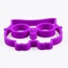 Molde de ovo de silicone - formato de coruja