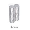 N35 - neodymium magnet - round disc - 8mm * 1mmN35