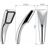 Square shower head - 300 holes - high pressure - chromeShower Heads
