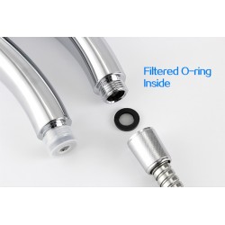 Square shower head - 300 holes - high pressure - chromeShower Heads