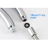 Square shower head - 300 holes - high pressure - chromeShower Heads