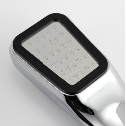 Square shower head - 300 holes - high pressure - chromeShower Heads
